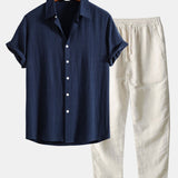 Ensemble Homme Chemise et Pantalon Assortis
