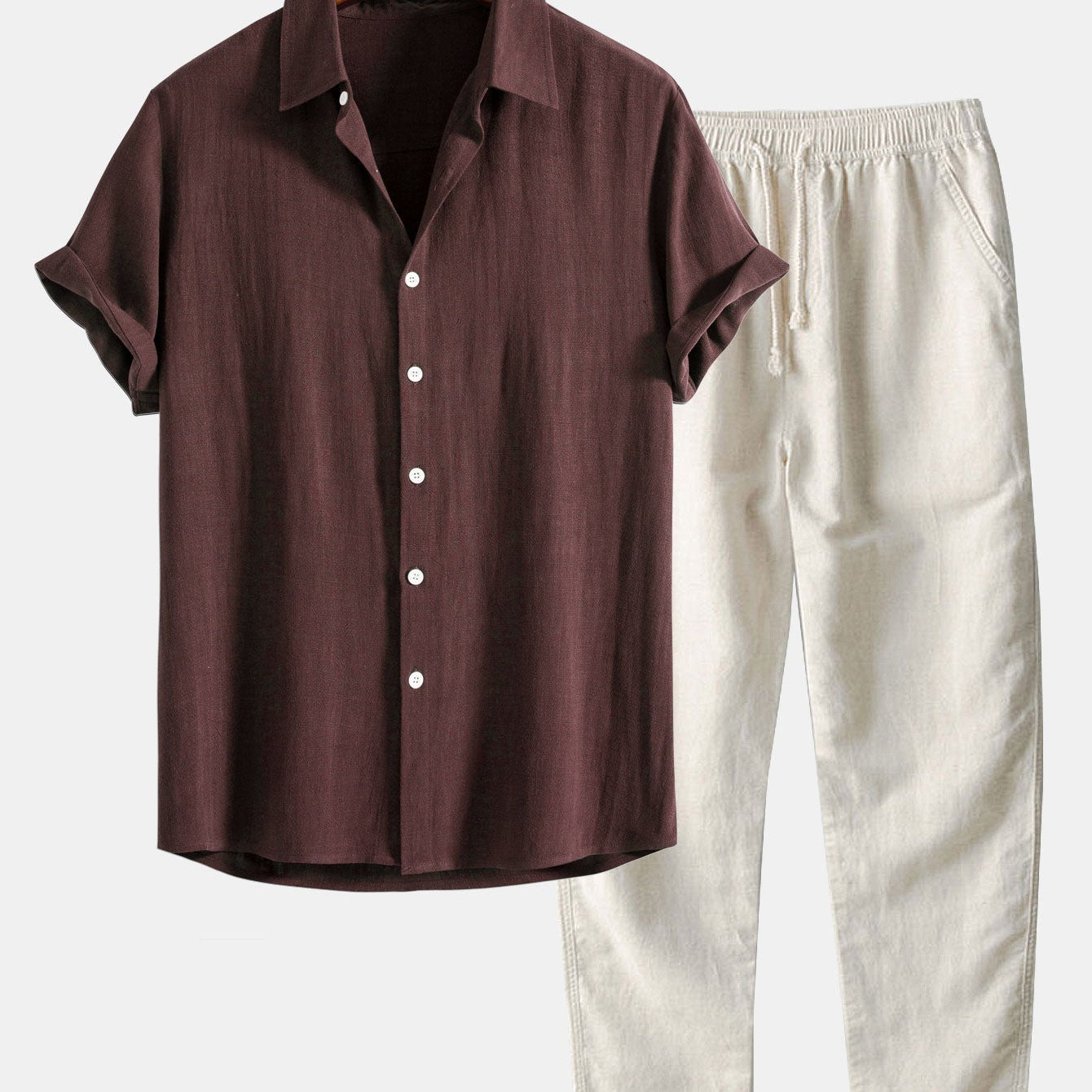 Ensemble Chemise et Pantalon Assortis