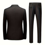 Costume Homme Deux Pièces Ajusté