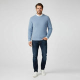 Pull Homme Col Rond en Maille Fine