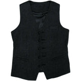 Costume trois pièces homme en tweed de laine