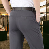 Pantalon Classique Extensible Coupe Ajustée