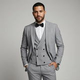 Costume Homme Trois Pièces avec Nœud Papillon