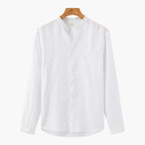 Chemise Texturée à Poche Poitrine