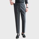 Pantalon Habillé à Pinces Coupe Fuselée