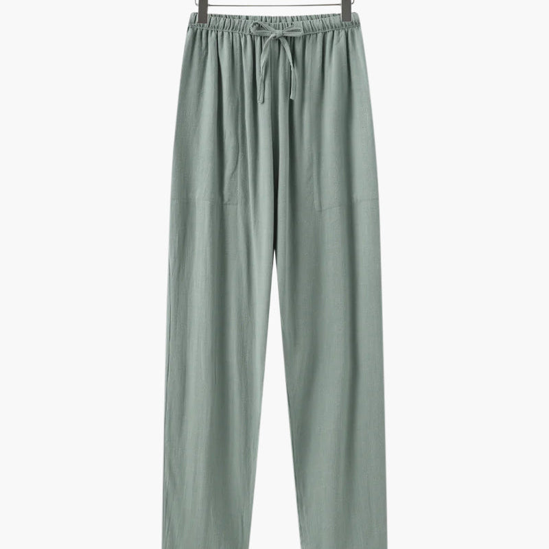 Pantalon à Taille Élastique et Cordon de Serrage