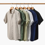 Chemise Texturée à Poche Poitrine