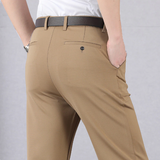 Pantalon Classique Ajusté à Coupe Élancée
