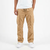 Pantalon cargo homme coupe ample à poches latérales