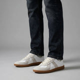 Baskets Homme en Cuir à Lacets