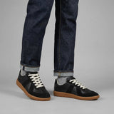 Baskets Homme en Cuir à Lacets