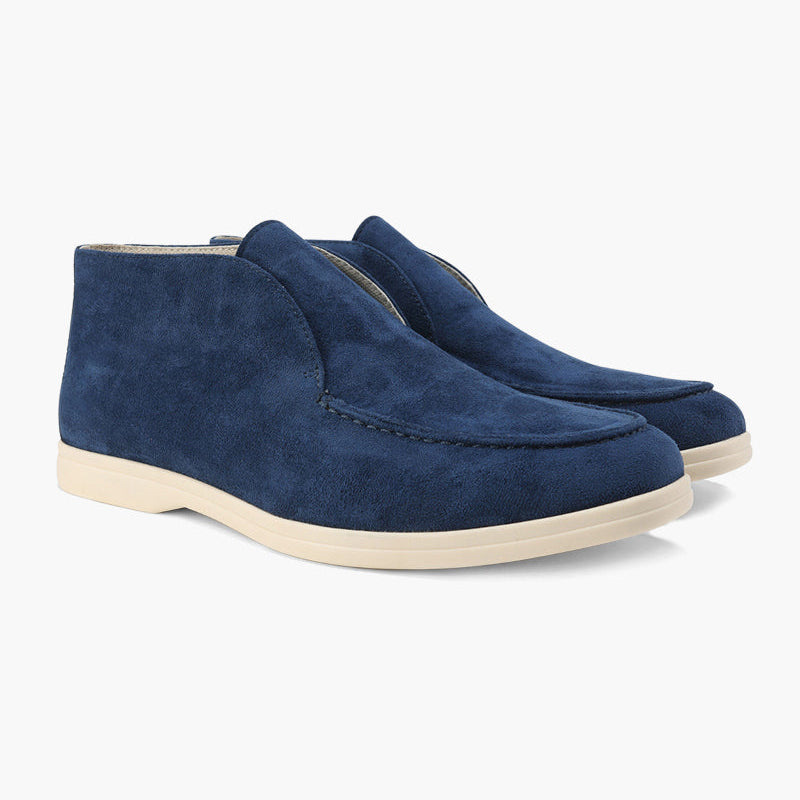 Bottines Slip-On Effet Suédé
