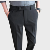 Pantalon Habillé à Pinces Coupe Fuselée