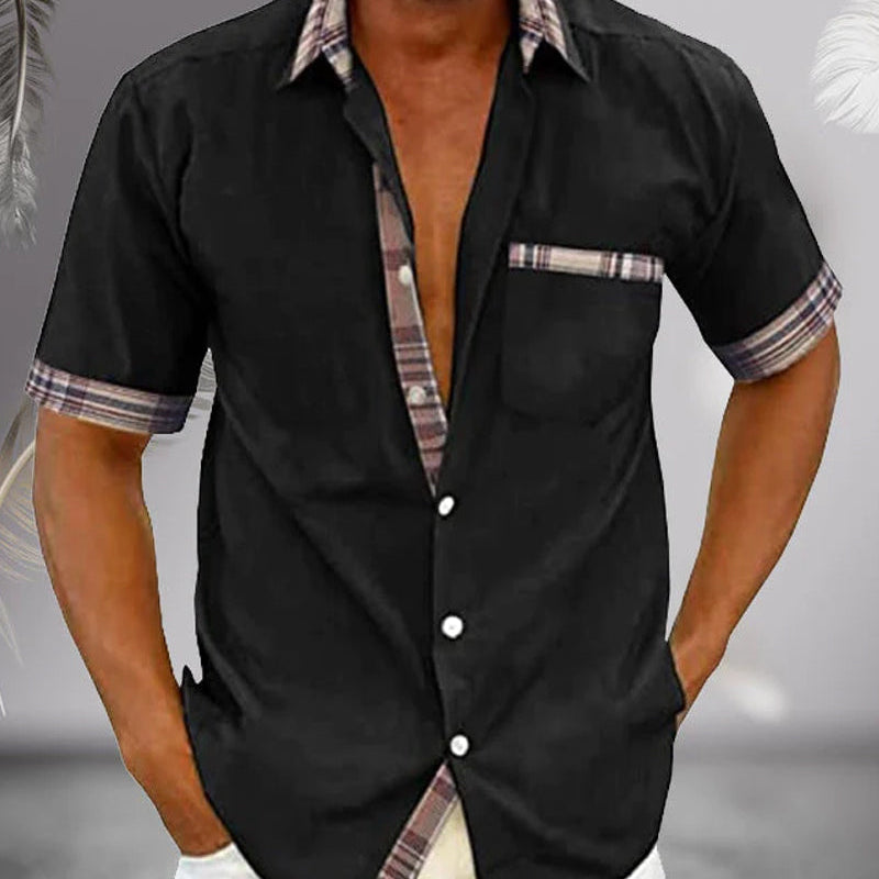 Laurent | Chemise à manches courtes pour hommes