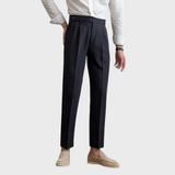 Pantalon Habillé à Pinces Coupe Élancée