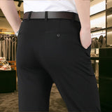 Pantalon Classique Extensible Coupe Ajustée