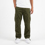 Pantalon cargo homme coupe ample à poches latérales