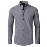 Chemise Ajustée à Col Classique