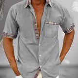 Laurent | Chemise à manches courtes pour hommes