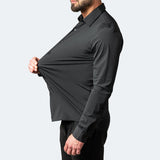 Chemise Ajustée à Col Classique