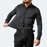 Chemise Ajustée à Col Classique