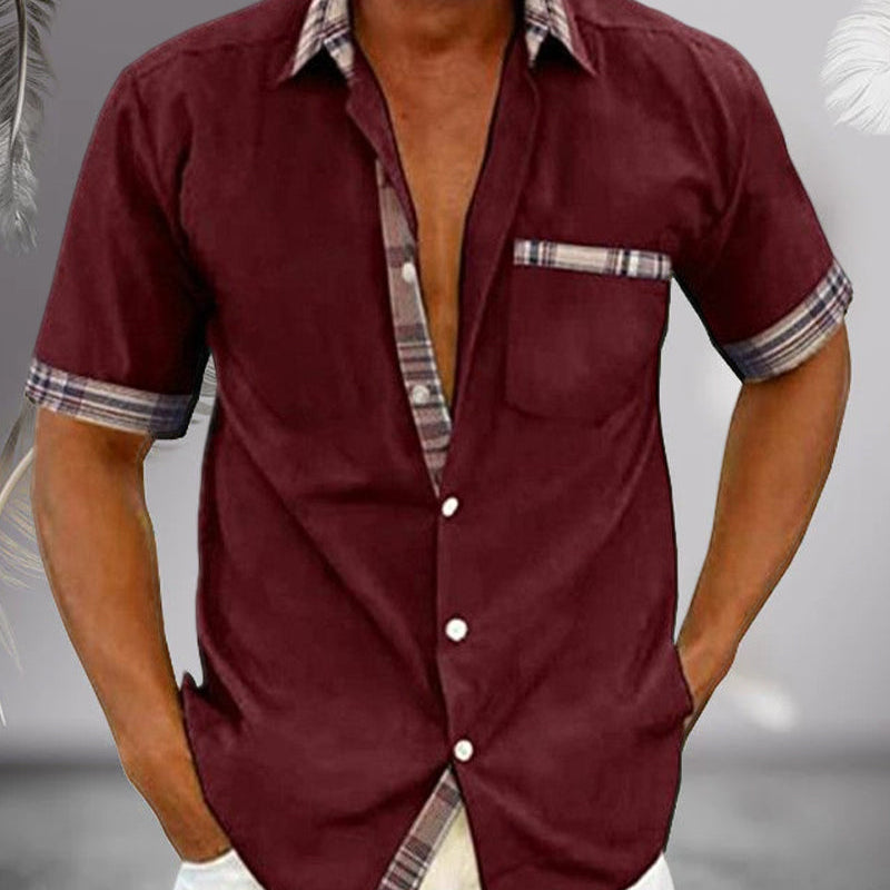 Laurent | Chemise à manches courtes pour hommes