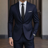 Costume Homme Deux Pièces Ajusté