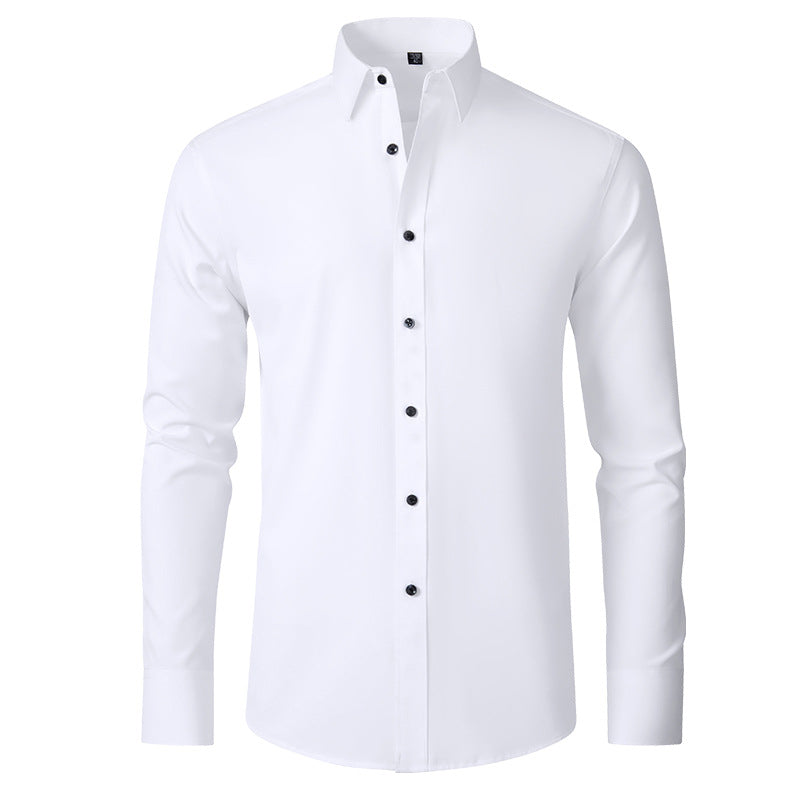 Chemise Ajustée à Col Classique
