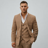 Costume Homme Trois Pièces Ajusté