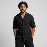 Ensemble Chemise et Short Homme à Manches Courtes