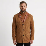 Blazer field homme coupe ajustée à boutonnage
