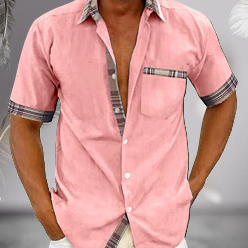 Laurent | Chemise à manches courtes pour hommes