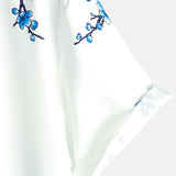 Chemise Florale à Manches Courtes