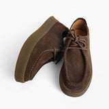Chaussures Derby Suédées à Semelle Épaisse