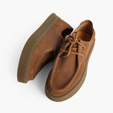Chaussures Derby Suédées à Semelle Épaisse