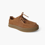 Chaussures Derby Suédées à Semelle Épaisse