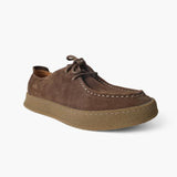 Chaussures Derby Suédées à Semelle Épaisse