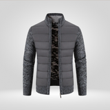 Veste Matelassée Hybride à Col Montant