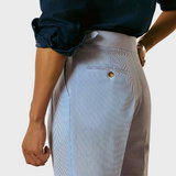 Pantalon Habillé Taille Haute à Pinces