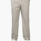 Pantalon Décontracté à Taille Élastique Coupe Droite