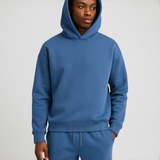 Ensemble homme sweat à capuche oversize et jogging fuselé