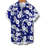 Chemise Florale à Manches Courtes
