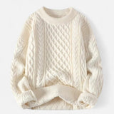 Pull En Laine Noir Homme