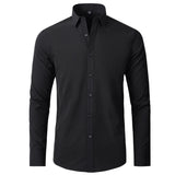 Chemise Ajustée à Col Classique