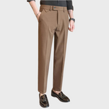 Pantalon Habillé à Pinces Coupe Fuselée