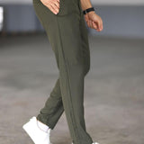 Pantalon Fuselé Coupe Ajustée Moderne