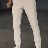 Pantalon Chino Élancé Coupe Fuselée
