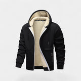 Veste Homme à Capuche Doublée Zippée