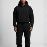 Ensemble homme sweat à capuche oversize et jogging fuselé
