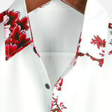 Chemise Florale à Manches Courtes
